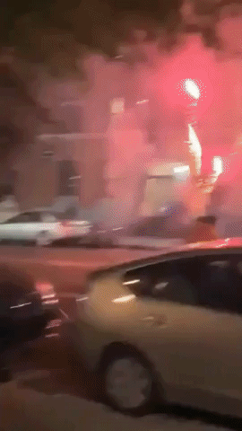 Brooklyn Residents Fill Streets With Fireworks Overnight
