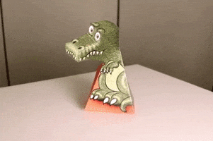 t-rex dinosaur GIF by Daily Mail Online