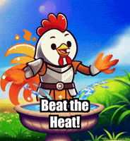Summer Beat The Heat GIF by Zorooster