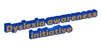 mbahareth dyslexia awareness initiative Sticker