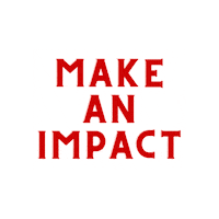 texastechsocialfundraising impact donate give giving Sticker