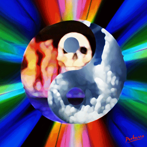 Illustration Death GIF by PEEKASSO