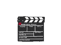 gebauermedia movie film action camera Sticker
