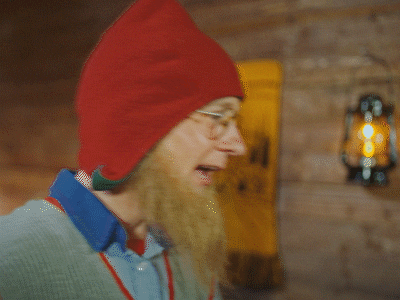 happy santa claus office GIF by The Elves!