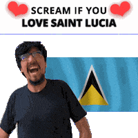 Saint Lucia Lc Sticker