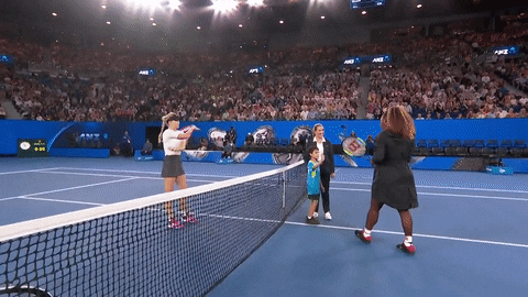 high five serena williams GIF by Australian Open