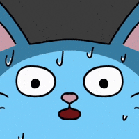 Scared Oh No GIF