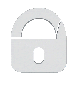 Security Lock Sticker by Pandora Car Alarms