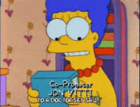 Read Season 3 GIF by The Simpsons
