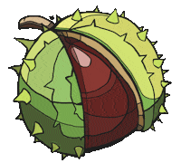 November Oktober Sticker