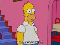 homer simpson art GIF