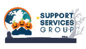 Ssghalloween Sticker by Support Services Group