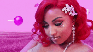 salxco pink sexy eyes look GIF