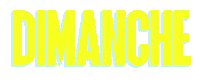 Dimanche Sticker by Pete The Monkey
