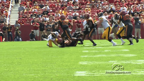 Iowa Hawkeyes Football GIF by University of Iowa Hawkeyes Athletics