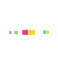Happy Rainbow Sticker by Archie Cenografia