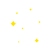 bybyony stars night moon twinkle Sticker