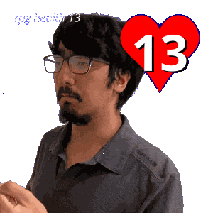 13 Hit Point Sticker