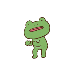 Frog Upper Cut Sticker