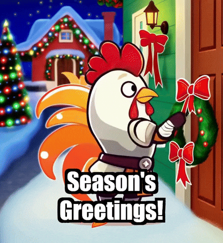 Seasons Greetings Winter GIF by Zorooster