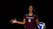 Littlerockvb GIF by Little Rock Athletics