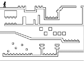 Stick Figure Running GIF