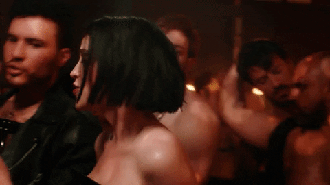 pride fast slow disco GIF by St. Vincent