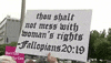 news protest abortion reproductive rights scotus GIF