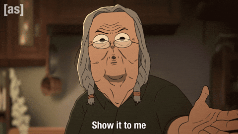 Demanding Hand It Over GIF by Adult Swim