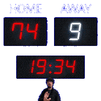 9 Away Sticker