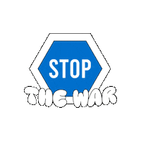 Francisco_Catarino peace stop war russia Sticker