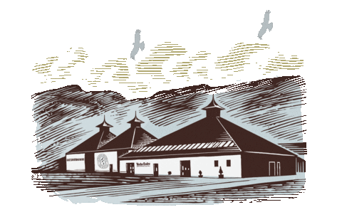 ArranDistillers giphyupload eagles scotland whiskey Sticker