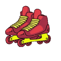 Roller Skating Sticker