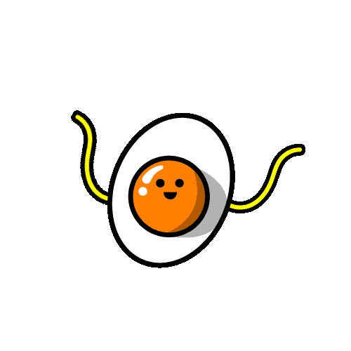 Egg Noodles Sticker by DirtyBelgium