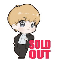 ellena_rara eric kimbum kimbeom 오늘도매진했습니다 Sticker