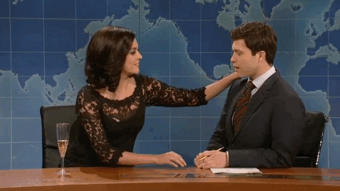 love you kiss GIF by Saturday Night Live