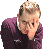 head no Sticker by HERO