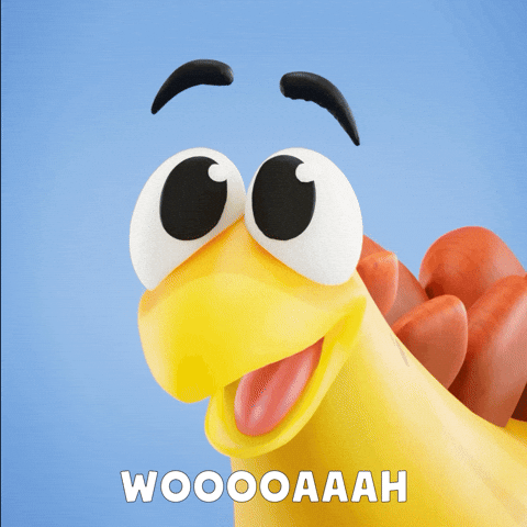 Shocked Wow Wow Wow GIF by Claynosaurz