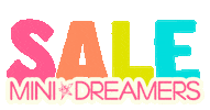 Shop Sale Sticker by Mini Dreamers