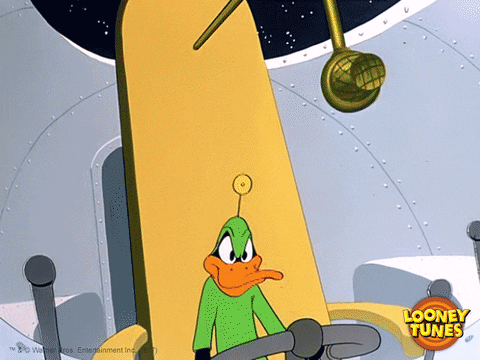 yell daffy duck GIF by Looney Tunes