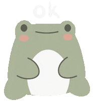 Happy Frog Sticker