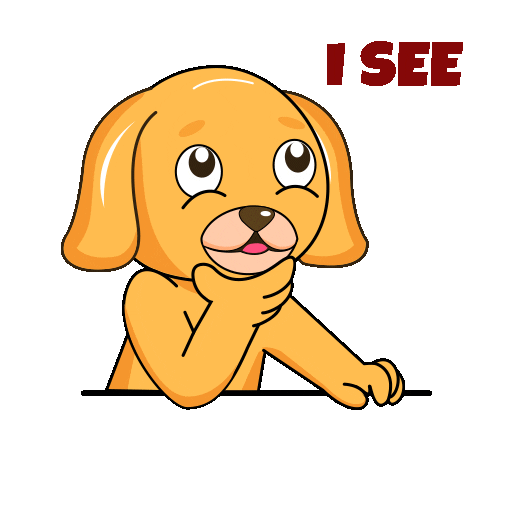 Think I See Sticker by JPedicini