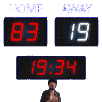 19 Away Sticker