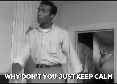 Calm Down Night Of The Living Dead GIF by filmeditor