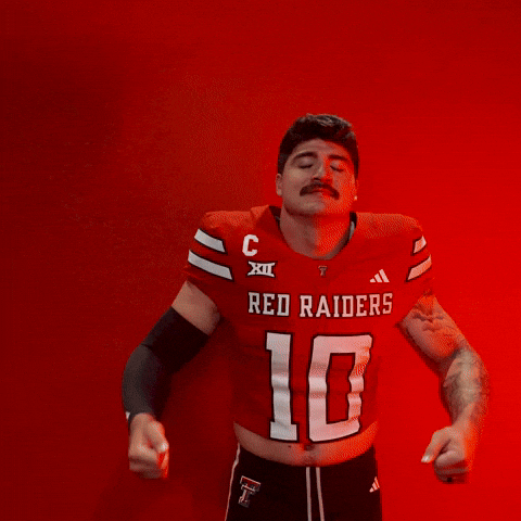Jacob Rodriguez GIF by Texas Tech Football