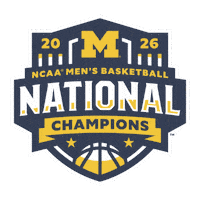Go Blue Michigan Basketball Sticker by Michigan Athletics