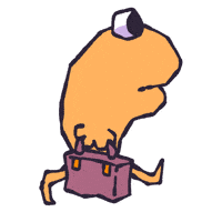 thejimmyp work animated walking job GIF
