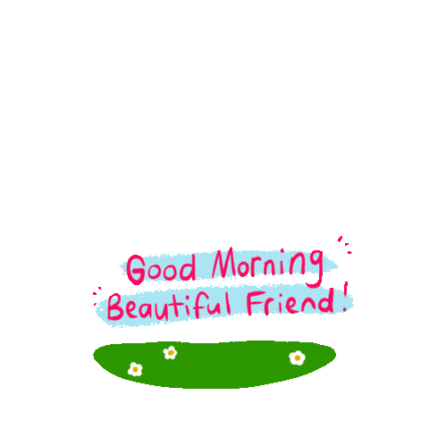 Good Morning Sun Sticker