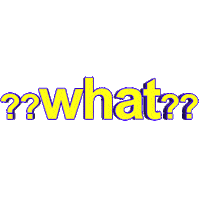 Question Mark What Sticker by AnimatedText