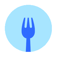 ZeroLongevity eat zero fork longevity Sticker